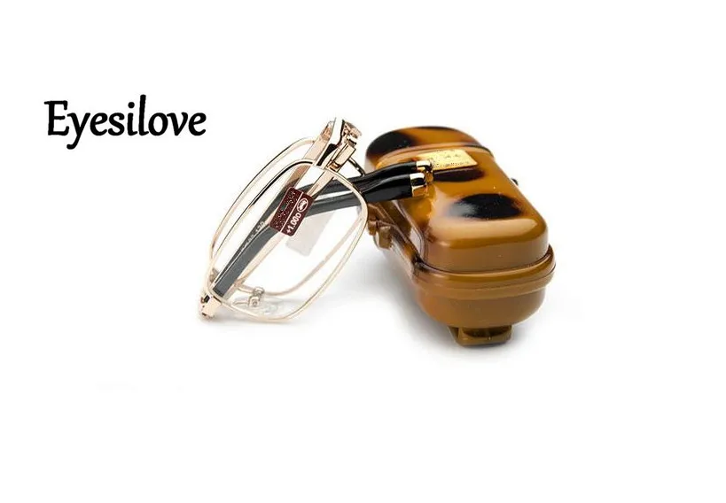 Складные очки для чтения с кристаллами 10 шт./лот в оправе из сплава складные