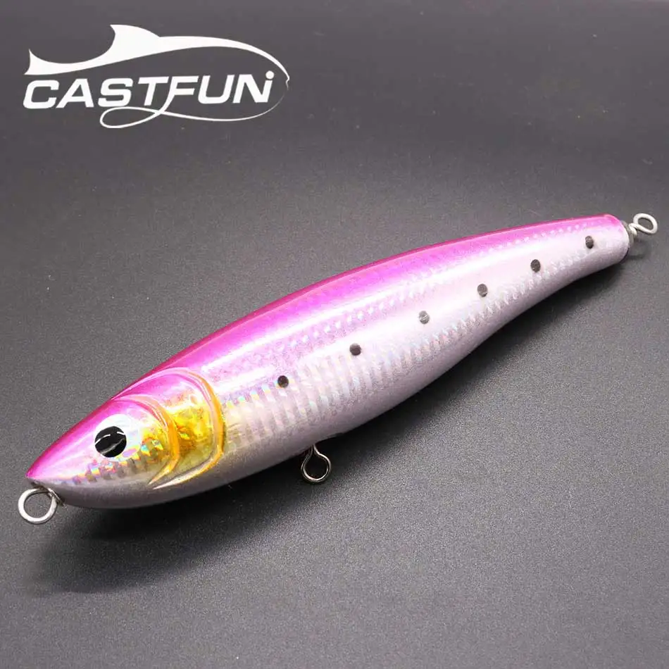 CASTFUN палка приманки Gt приманка жесткая деревянный карандаш Морской Большая