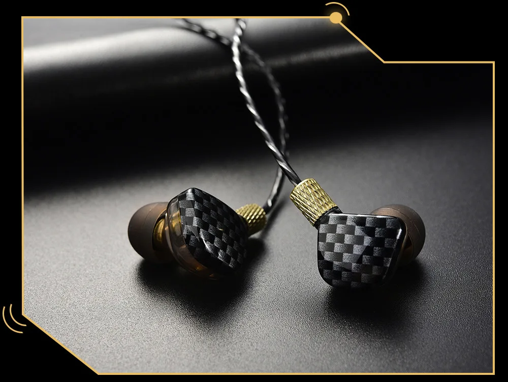 Наушники KD6 В Ухо спортивные наушники HiFi сабвуфер с 6 динамиков 3 драйвера шумоподавления Универсальный микрофон гарнитуры
