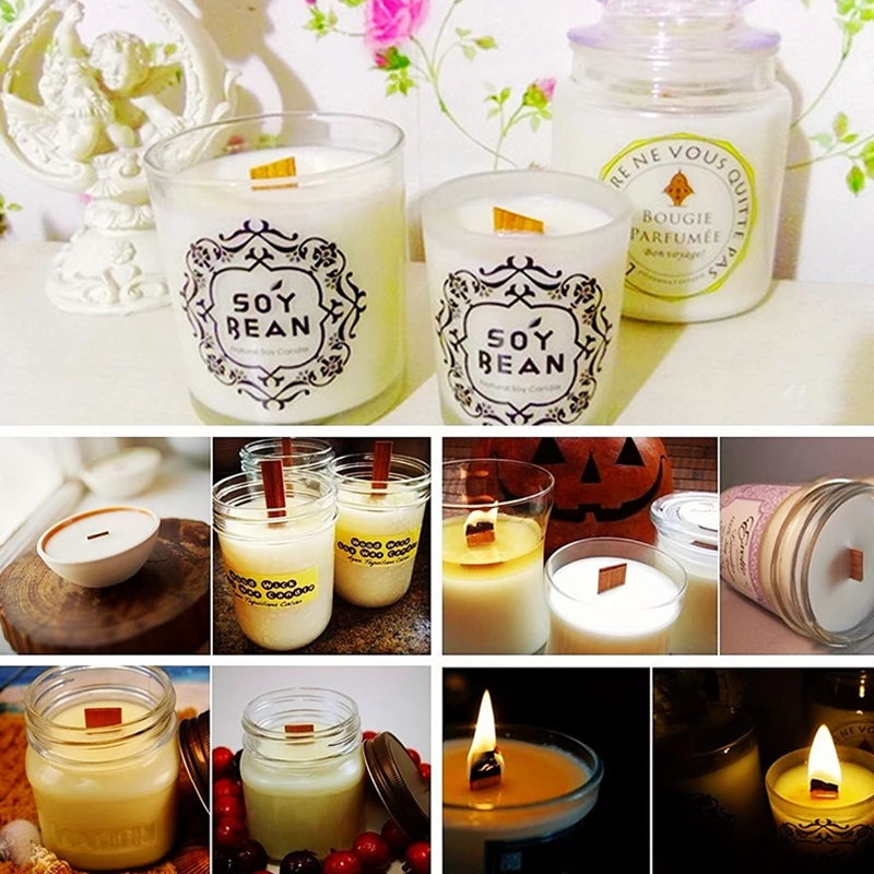 Устойчивые фитиль делая Свечи Палочки декор дома ручной работы принадлежности