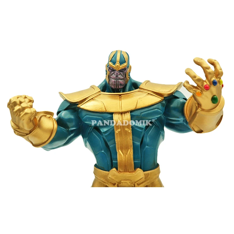Pandadomik Thanos большой размер 33 см Смола 14 дюймов игрушечная фигурка модель Мстители
