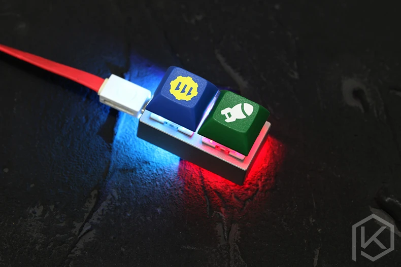 Xd002 xiudi 2% механическая клавиатура на заказ 2 клавиши подсветка и переключатель RGB
