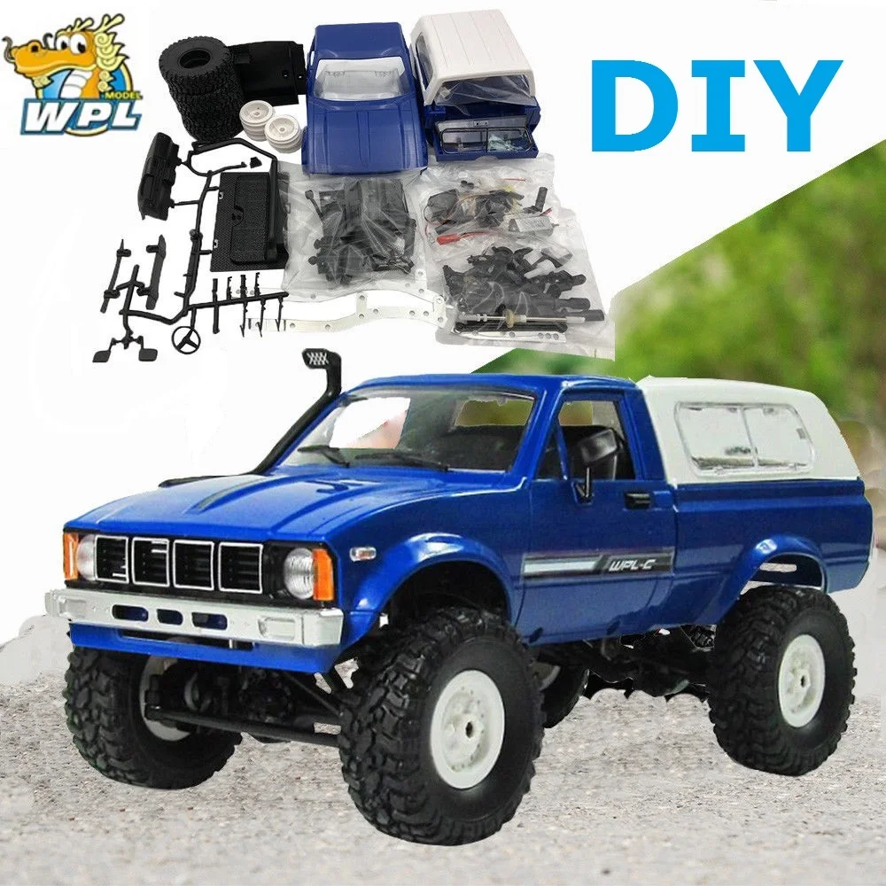 Машинка с дистанционным управлением WPL C24 радиоуправляемая 1:16 4WD для