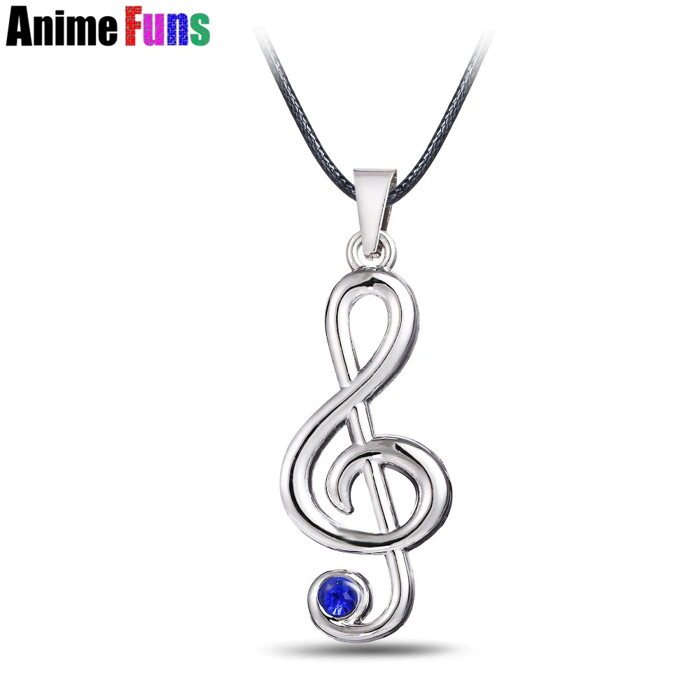 Новое популярное аниме милое музыкальное ожерелье чокер кулоны изысканные