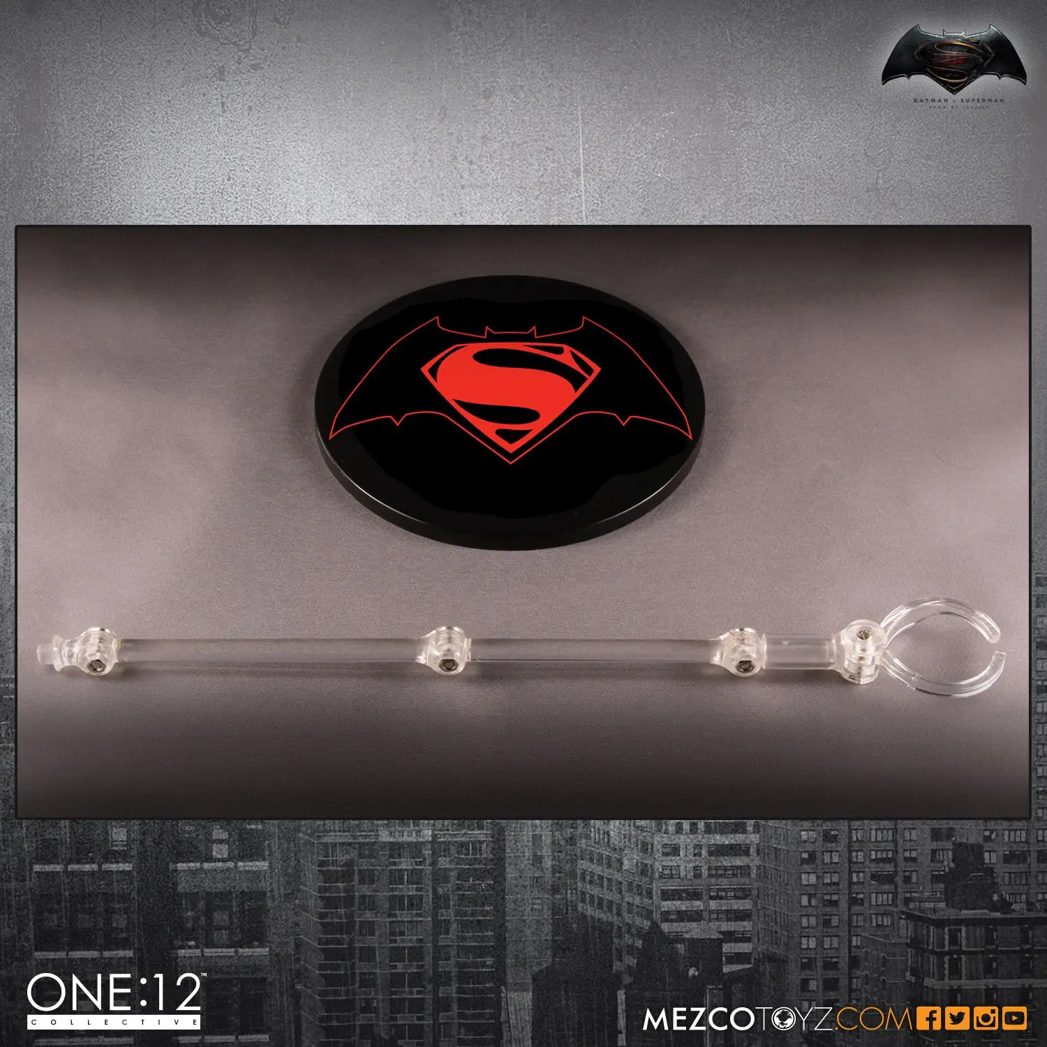 MEZCO Dawn of Justice: Бэтмен один: 12 коллективные высокое качество BJD фигурка игрушки