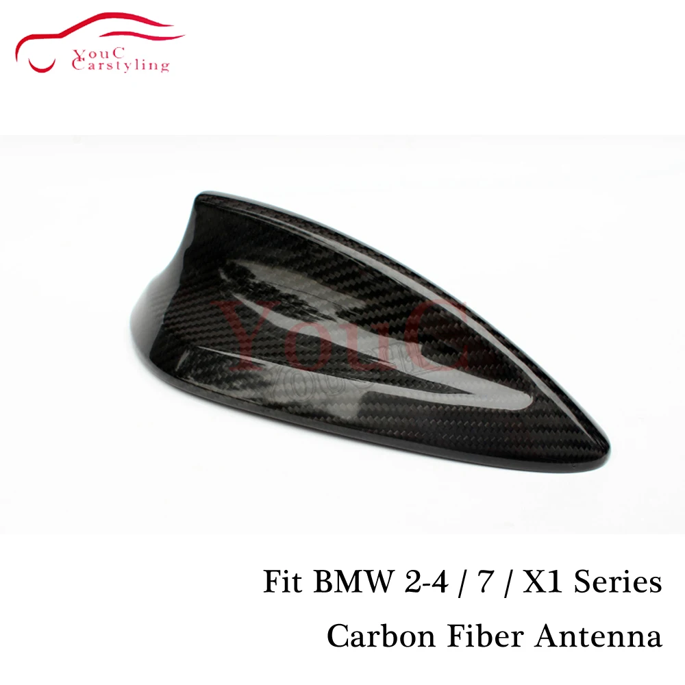 Крышка антенны из углеродного волокна для BMW 2 3 4 серии F22 F23 M2 F30 F31 M3 M4 F32 F33 F36 7 G11 G12 G13