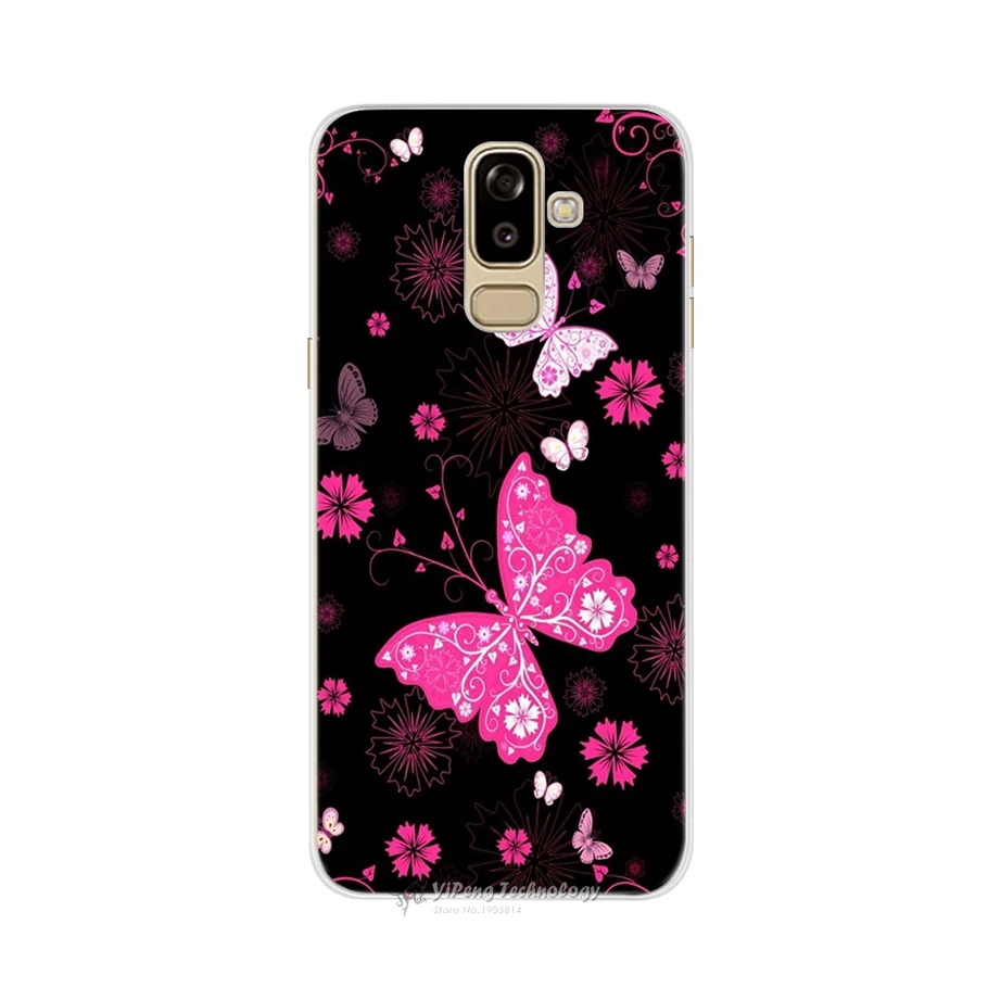 Мягкий чехол для телефона Samsung Galaxy j8 2018 j810f силиконовый из ТПУ SM j810 чехол-бампер |