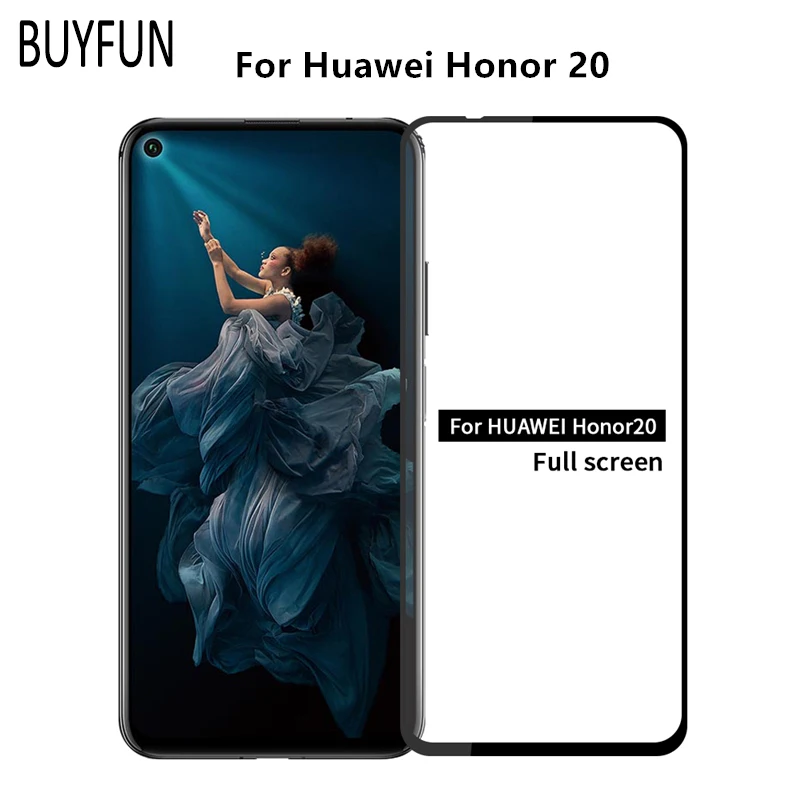 Протектор экрана для huawei honor 20 закаленное стекло на pro 20pro 9h полное покрытие
