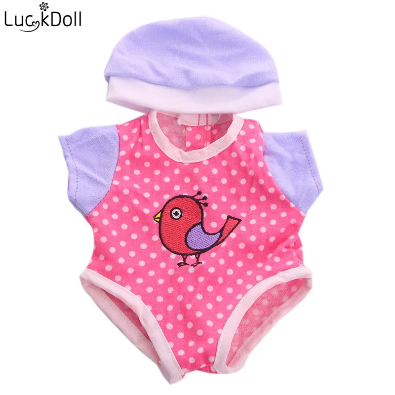 Luckdoll разнообразие модная одежда костюм для 14,5 дюймов куклы WellieWishers, детская лучшая кукла аксессуары