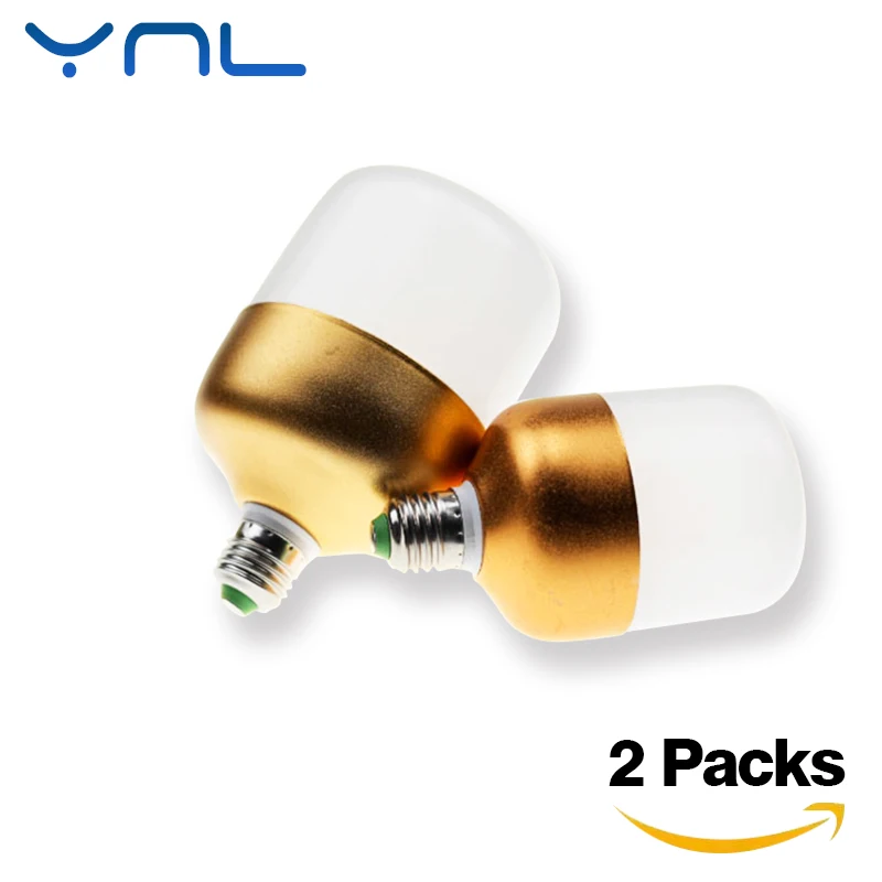 YNL 2 шт. E27 светодиодный светодиодная лампочка лампа SMD 2835 энергосберегающие лампы