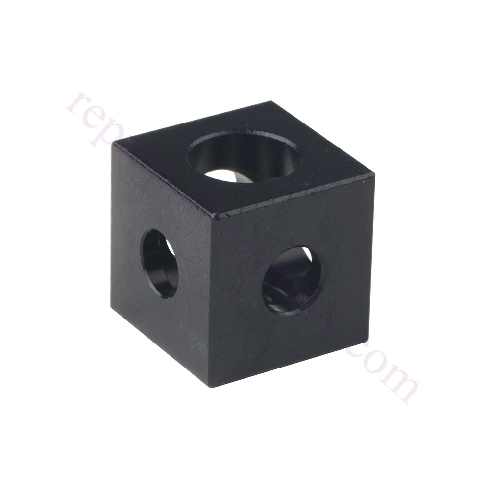 10 шт. трехсторонний кубический Регулируемый колесный блок для экструзии 3D