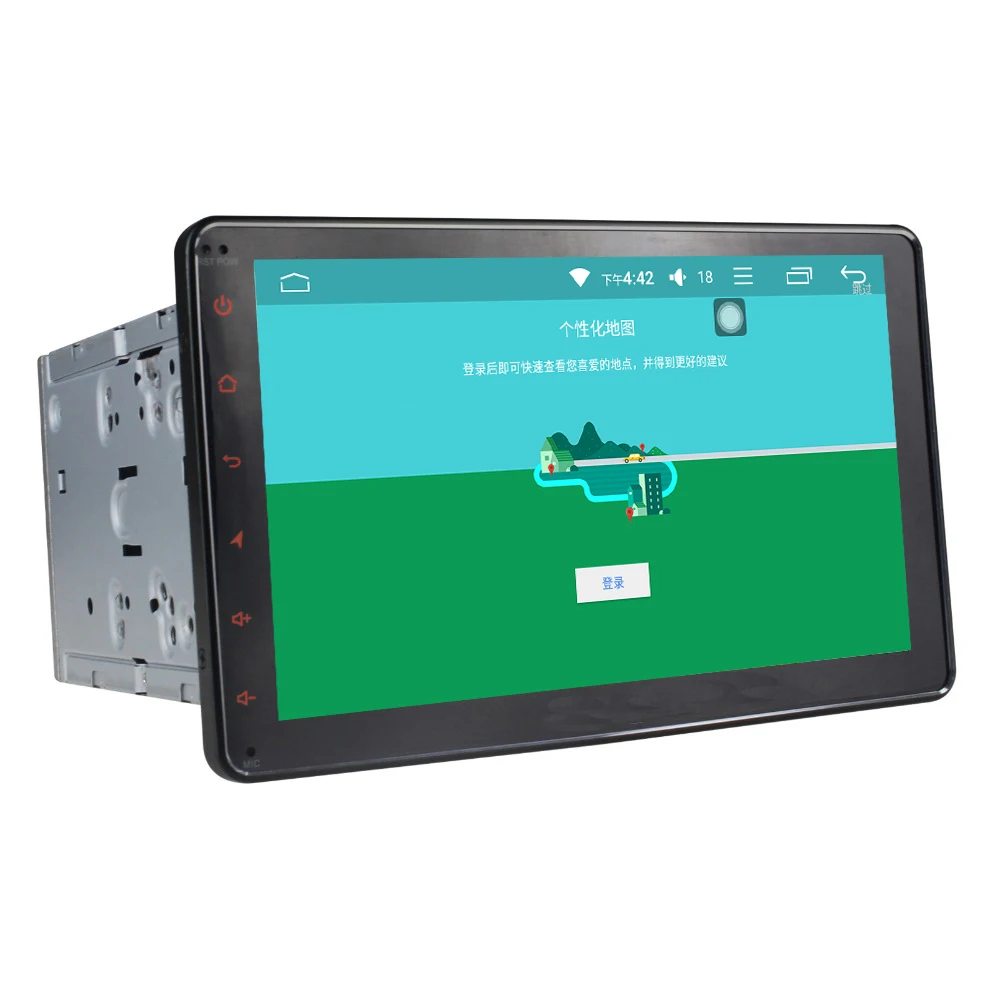 8 &quot2 din Android 6 0 автомобиля Радио стерео HD gps навигации Универсальный головное