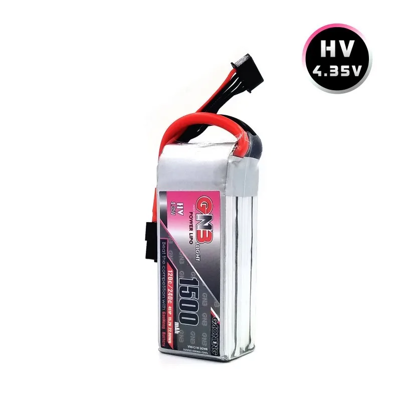 Аккумулятор Gaoneng GNB 1500 мА · ч 4S 15 2 в 120C/240C LiHV Lipo XT60 штекер для 250 размеров 3D FPV