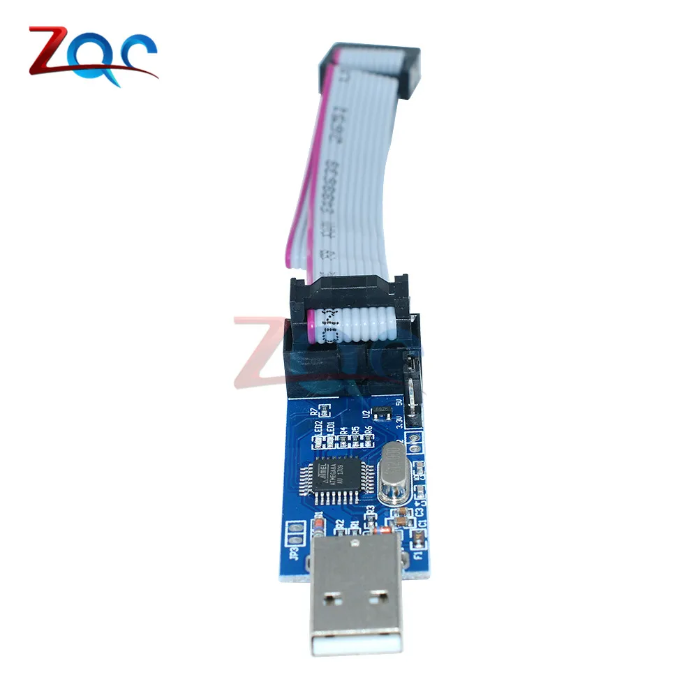 Программатор USBASP USBISP AVR USB ISP ASP ATMEGA8 ATMEGA128 с поддержкой Win7 64K для Arduino | Инструменты