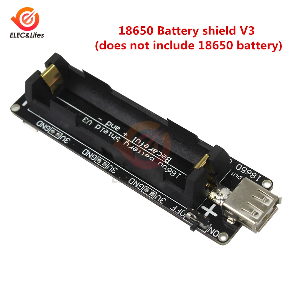 ESP32 ESP32S для Wemos для Raspberry Pi 18650 литиевая батарея щит для зарядки V3 расширяющаяся плата модуль Micro USB порт type-A 0.5A