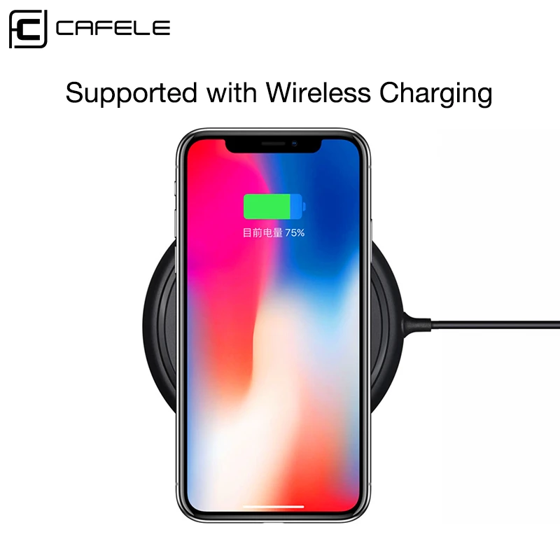 Cafele TPU чехол для телефона iPhone Xs XR MAX 7 Plus 5 5S SE кристально чистый телефона|case for