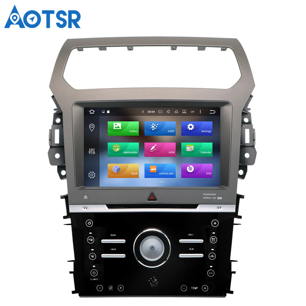 Android 8 0 S200 Восьмиядерный автомобильный DVD плеер GPS навигация для Ford Explorer 2012 2016 CD