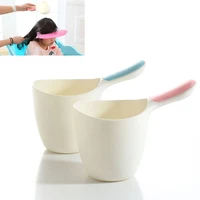 hot selling baby child wash hair shampoo rinse cup bath shower water ladle scoop for kids babies products new born baby items