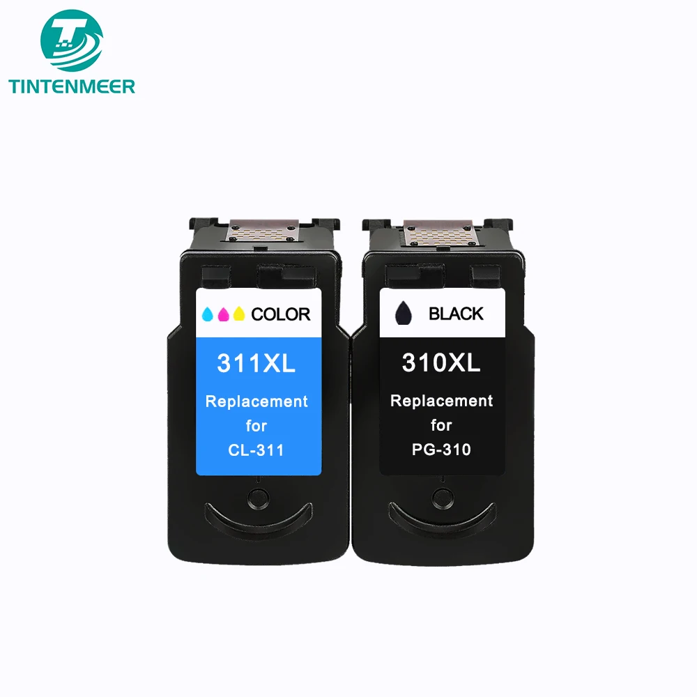 Картридж TINTENMEER pg 310 CL 311 совместимый для canon IP1800 IP2500 MP210 MP220 MP470 MX300 MX310 MX350
