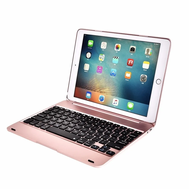 Ультра тонкий портативный беспроводной Bluetooth клавиатура режим сна для Apple iPad Air/Air 2/Pro 9,7 ''/ iPad 9,7'' /