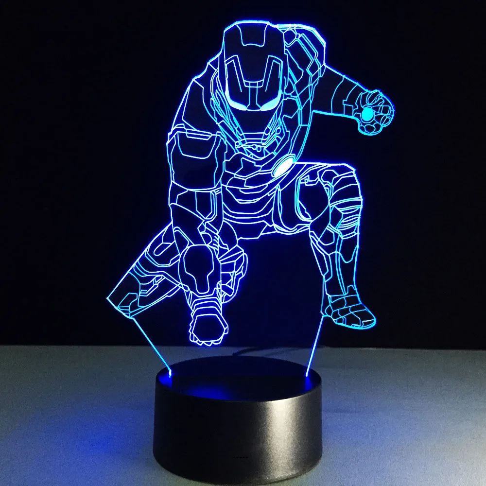 3D новинка светодиодный ночник Deskusb Светодиодная настольная лампа Luminaria de mesa