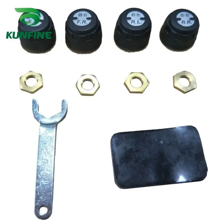 Умная Автомобильная TPMS система контроля давления в шинах Солнечная энергия