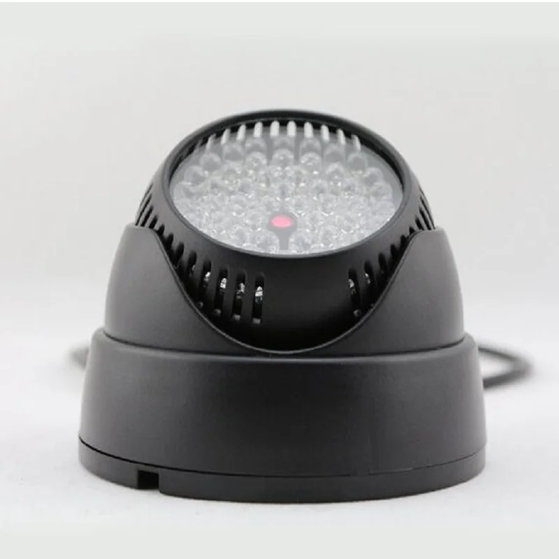 Шт. 48 шт. открытый мини купол осветитель ИК инфракрасный ночное светодио дный