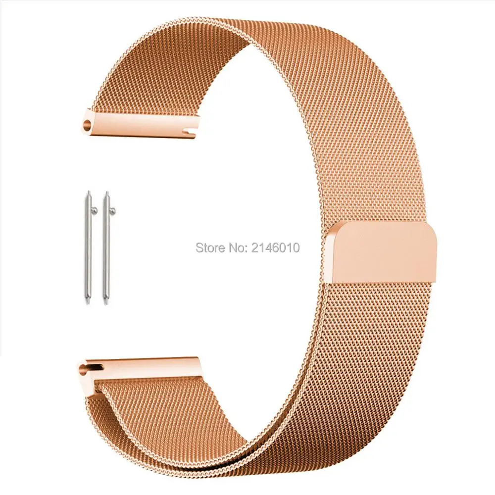 Быстроразъемные сетки из нержавеющей стали Milanese Watch band 18 мм/20 мм/22 мм/23 мм