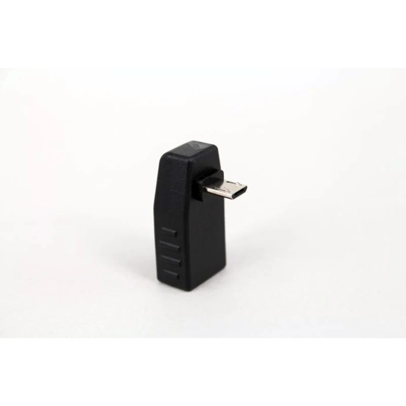 10 шт./лот 90 градусов вверх вниз правый угловой микро USB Тип B к мама OTG адаптер