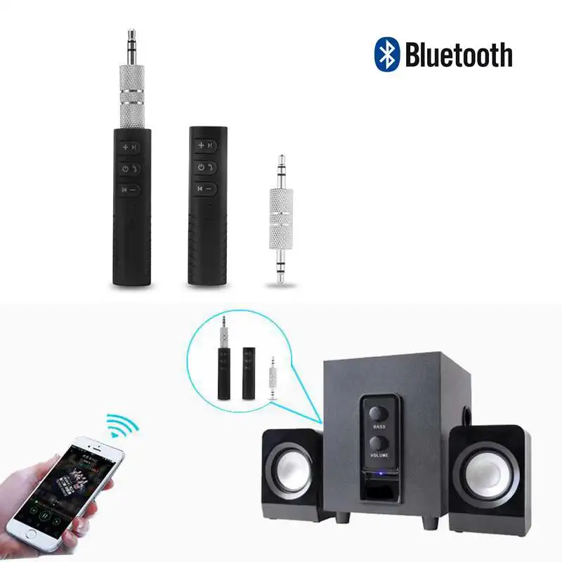 Универсальный мм 3 5 разъем Bluetooth автомобильный комплект Hands free Музыка Аудио