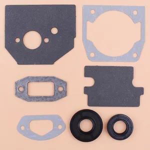 Цилиндровый карбюратор, уплотнительная прокладка для всасывания масла, комплект для китайских 4500 5200 5800 45CC 52CC 58CC прокладка для бензопилы, комплект для замены