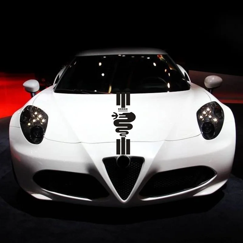 1 шт. новинка для Alfa Romeo гоночные полосы графические наклейки MiTo 147 156 159 166 Giulietta Stelvio
