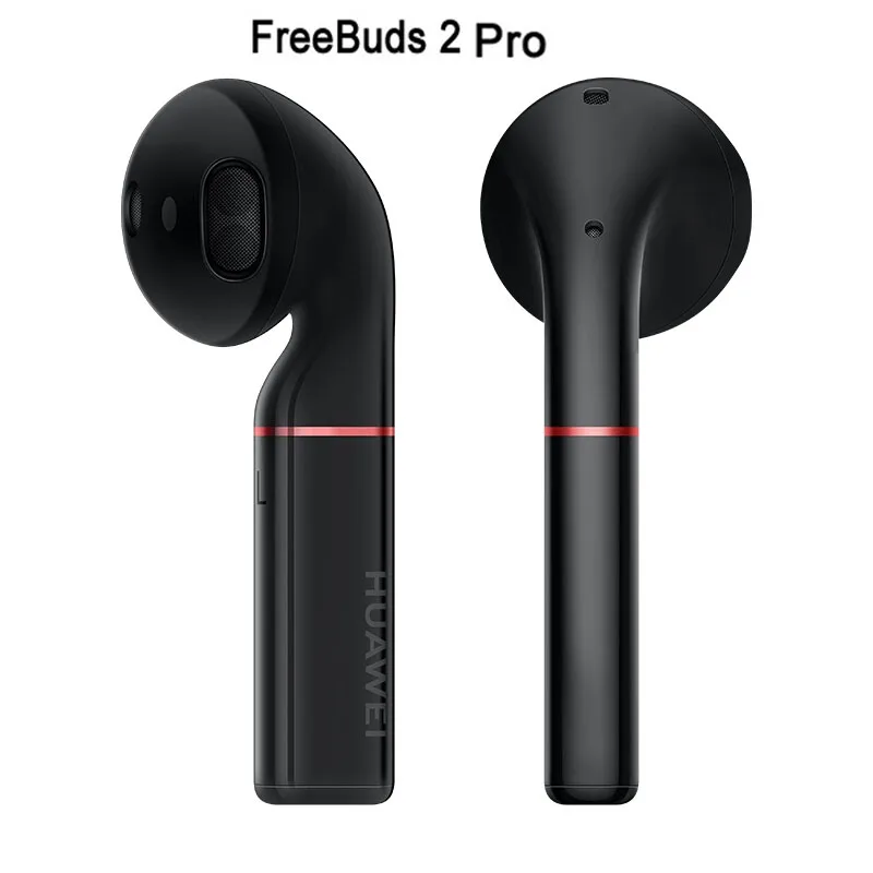 Новинка HUAWEI FreeBuds 2 Pro Freebuds 2 Наушники Тип C Bluetooth беспроводная водонепроницаемая гарнитура с двойным управлением - Цвет: FreeBuds 2 Pro black