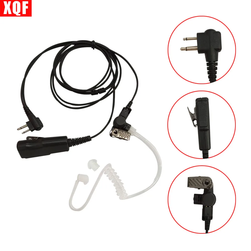 

XQF Air Tube Earpiece Earphone Headset PTT for Motorola SL7550 SL4000 SL1K MotoTRBO Two Way Radio