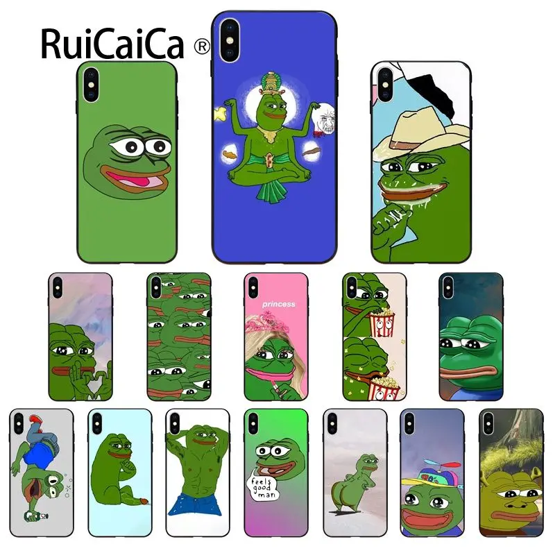 Ruicaica интересный чехол для iPhone X XS MAX 6 6s 7 7plus 8 8Plus 5 5S SE XR|Чехлы-накладки| |