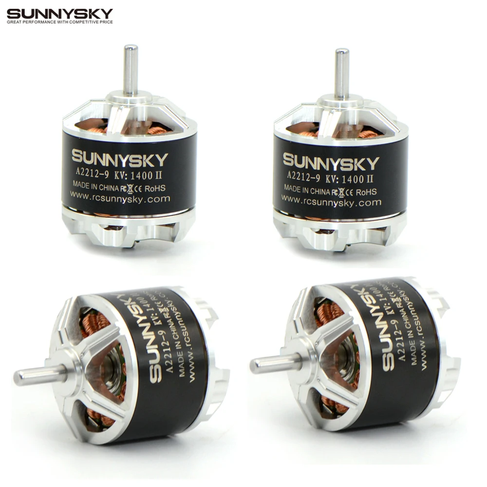4 шт./лот Sunnysky A2212 800KV 980KV 1250KV 1400KV бесщеточный двигатель для F450 Quadcopter Drone RC
