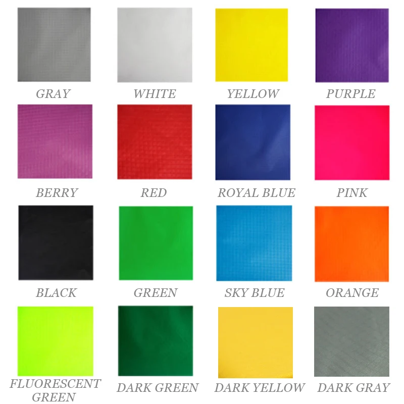 Белый Ультра легкий PU покрытием Ripstop водостойкий нейлон ткань парусина для