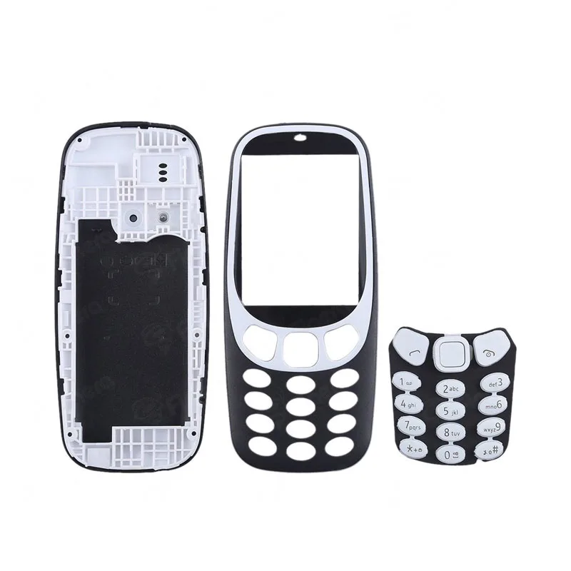 Для Nokia 3310 Новинка чехол с полным покрытием корпуса передняя рамка со стеклом для