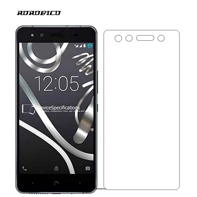 ROROBICO Защита экрана для BQ Aquaris X5 Закаленное стекло пленка 0 26 мм 9H Взрывозащищенная
