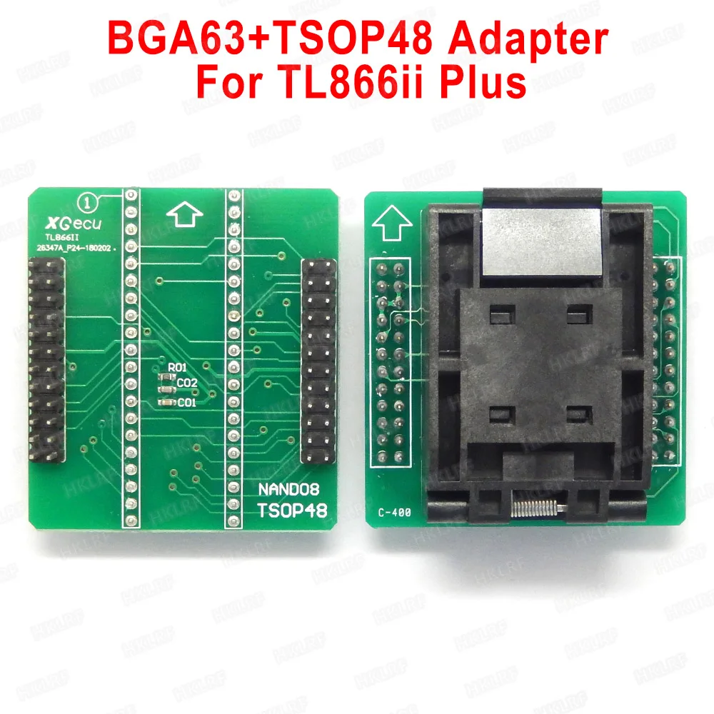 Заводская цена TSOP48 SOP32/40/48 BGA63 адаптер с для TL866II плюс USB программатор|Интегральные
