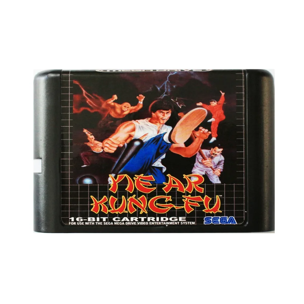 

Yie Ar Kung Fu 16 bit MD Game Card For Sega Mega Drive For SEGA Genesis