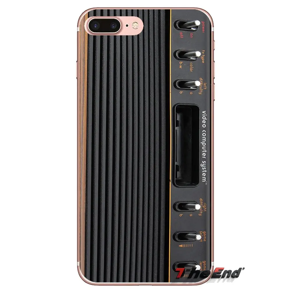 Для iPod Touch Apple iPhone 4 4S 5 5S SE 5C 6 6S 7 8 X XR XS Plus MAX прозрачные ТПУ чехлы Atari 2600 консоль