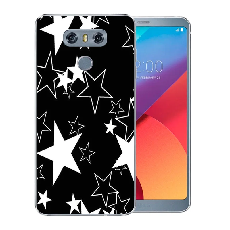 5 7-дюймовый чехол для LG G6 мягкий ТПУ LGG6 с красочным рисунком ультра тонкий