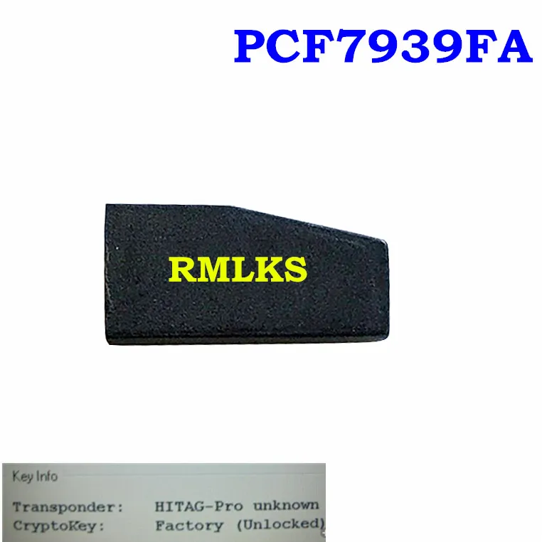 Оригинальный Автомобильный ключ транспондер PCF7939FA 128 бит чип ID49 для Ford зажигания
