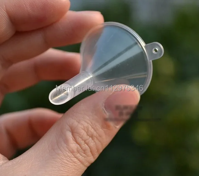 100 шт./лот Цена по прейскуранту завода Эко дружественных мини пластиковые воронки