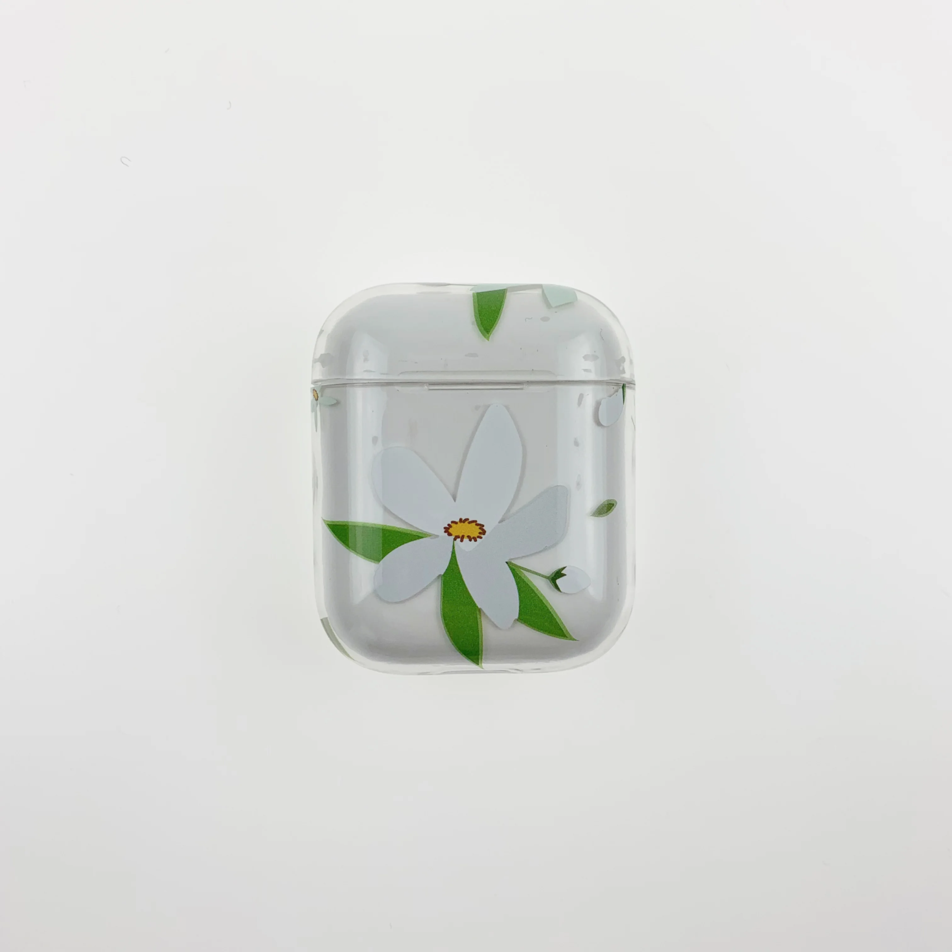 Прозрачный чехол с цветами для Airpods для милой девушки милый мизинец идеальный дизайн для Apple Airpods2 bluetooth чехол для наушников