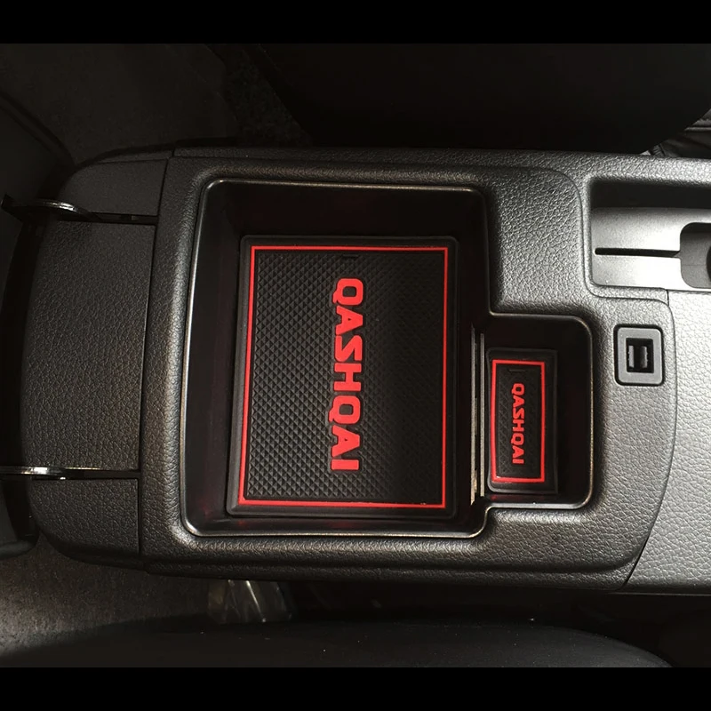 Автомобильный центральный подлокотник коробка для хранения для Nissan Qashqai J11- консоль подлокотник перчаточный лоток держатель Чехол Контейнер для поддонов