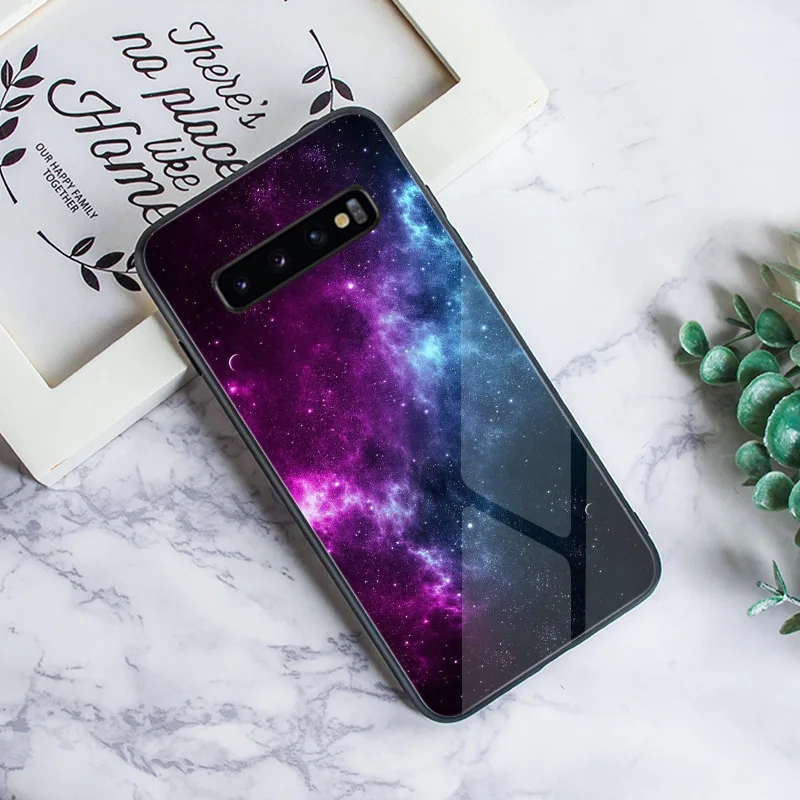 Чехол для Samsung S8 тонкий бампер Galaxy S10 Plus Lite S10E S9 S7 S6 Edge задняя крышка черный чехол