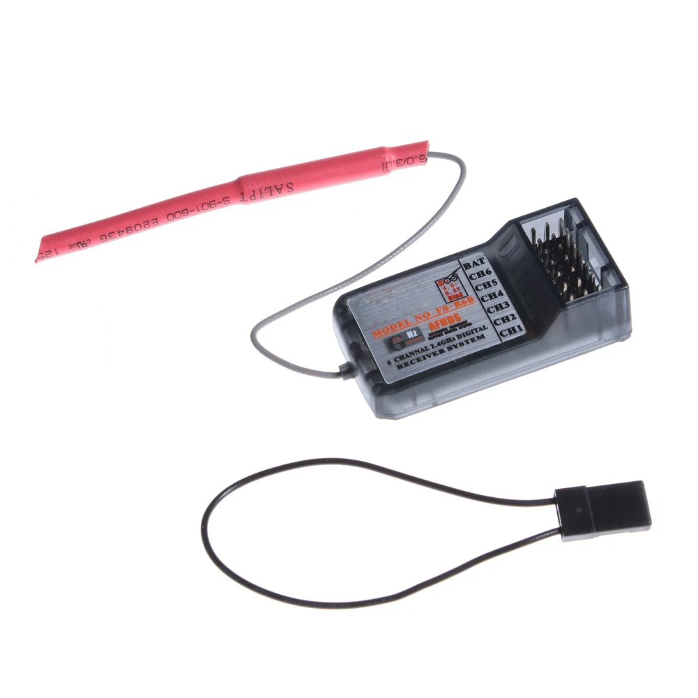 FS-R6B FlySky 2.4Ghz 6CH receiver for RC FS-CT6B TH9x | Электроника
