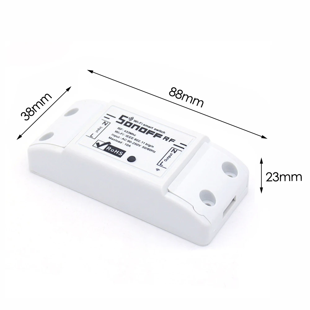 Sonoff RF Wi Fi переключатель 433 МГц eWeLink управление через приложение Автоматизация